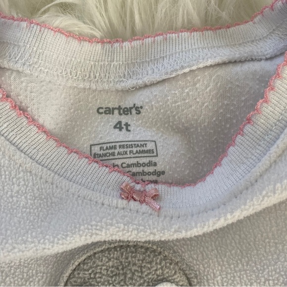 Carters Fleece Pajama Set Size 4T - Picture 10 of 10
